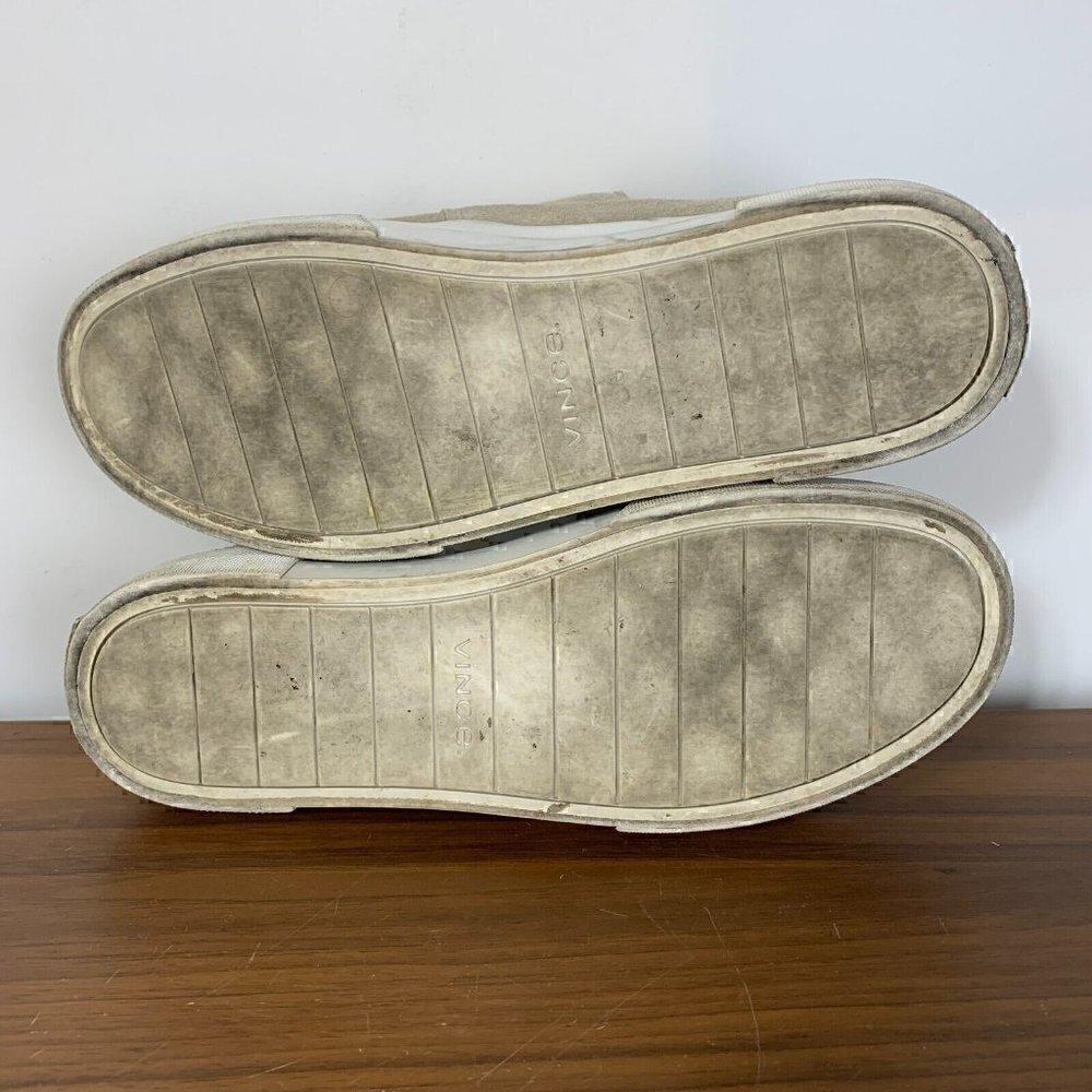 Vince. Women s Gray Suede Leather Strap Shoes Sz 8M - Picture 9 of 9